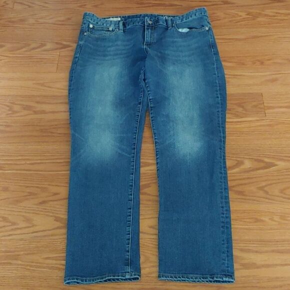 GAP 1969 Real Straight Jeans Sz 33 NWOT - Picture 1 of 7